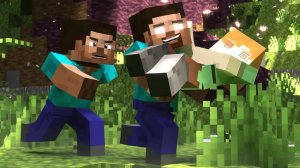 Херобрин украл Алекса: жизнь Алекса и Стива в МАЙНКРАФТЕ