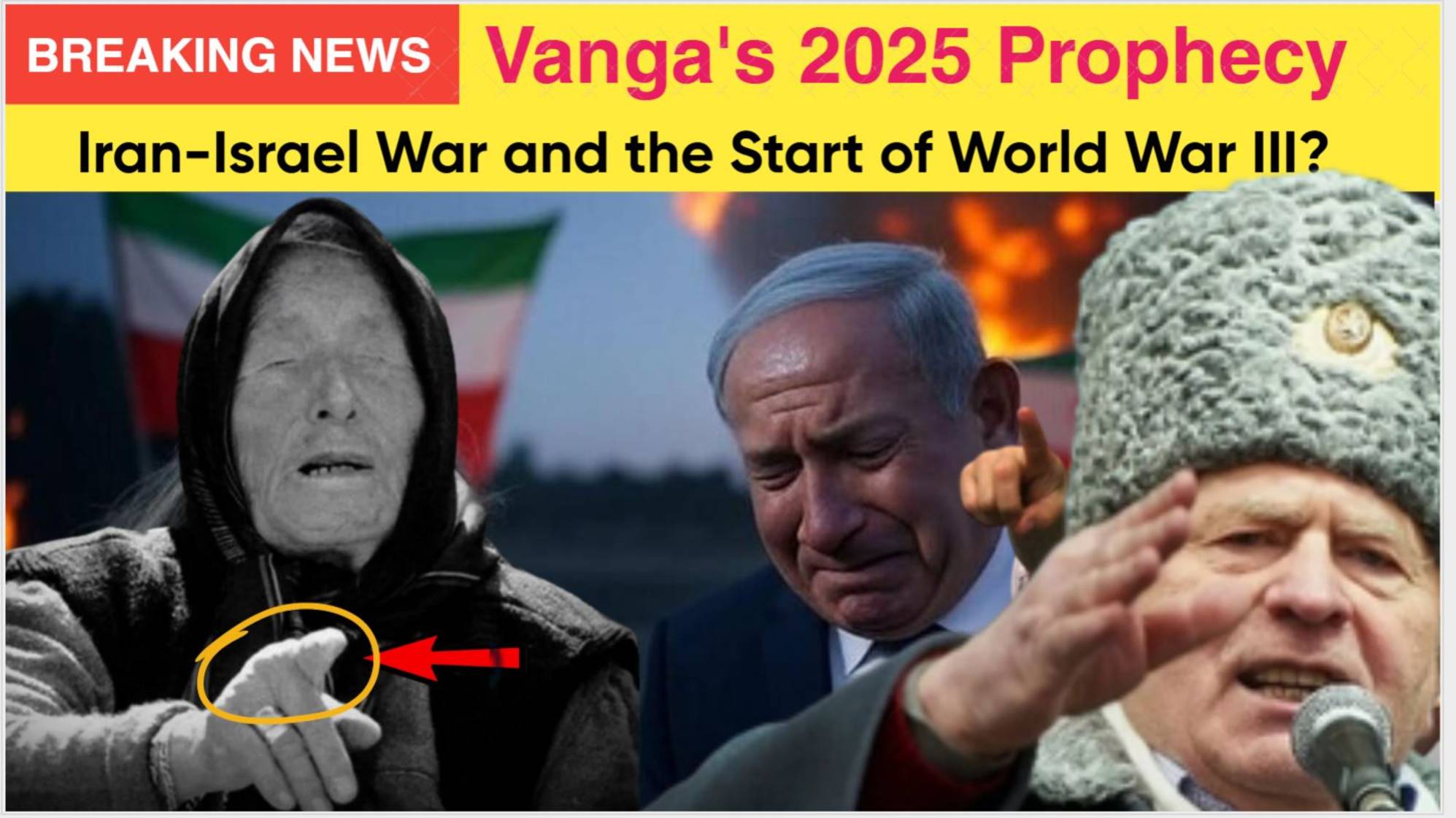 Vanga's 2025 Prophecy: Iran-Israel War And The Start Of World War III?