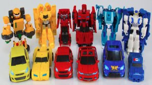 Сборник мультиков - Трансформеры выясняют какие цвета круче. Видео с игрушками для детей.