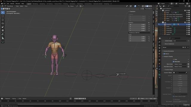 65 - 156 Character Rigging Part 4 Custom Shapes смотреть онлайн