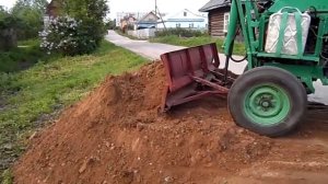 Самодельный трактор