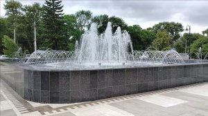 Абакан. Фонтан на Театральной площади