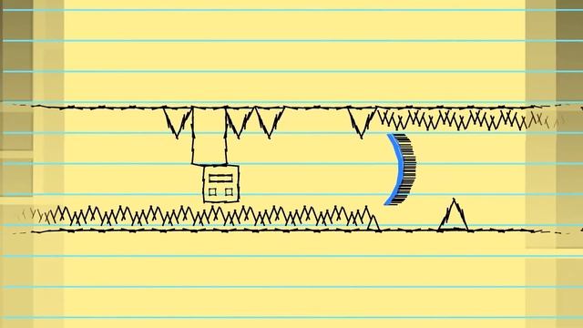 Нарисованный JUMPER (PAINT JUMPER) Geometry Dash смотреть онлайн