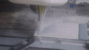 Фрезеровка не плоской крышки на перфорированном вакуумном столе | Обработка немагнитных заготовок