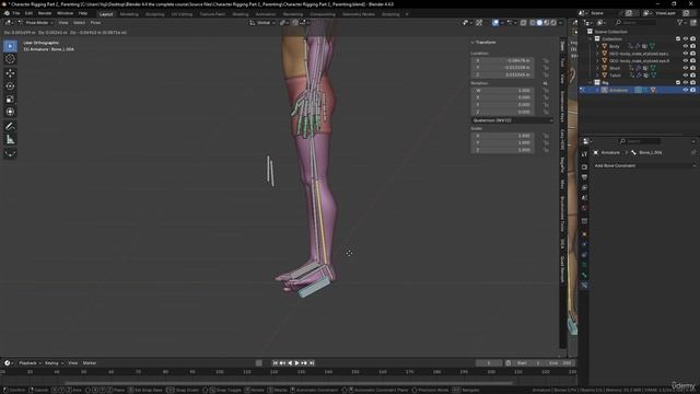 64 - 155 Character Rigging Part 3 Constraints смотреть онлайн