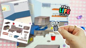 Как сделать школьную столовую для Токи Боки №2 / Бумажные схемы Тока Бока