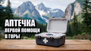 Аптечка первой помощи в горы. Реальная.