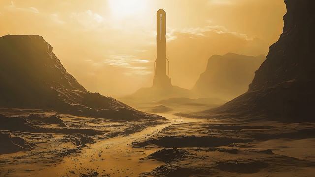 MESSAGE Dark Dystopian Ambient Alien World Soundscape Dystopian Ambience, Background