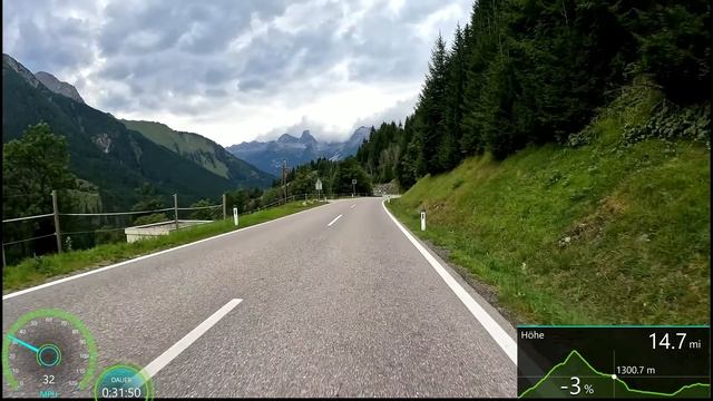 Видео для велотренажёра - Virtual Cycling Workout Austria Alps Garmin Speed Display 4K Video