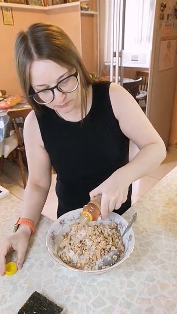 Ленивые роллы с горбушей