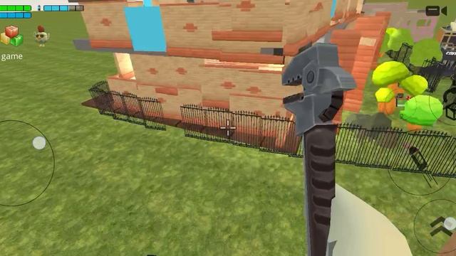 показываю что я построил в чикенган