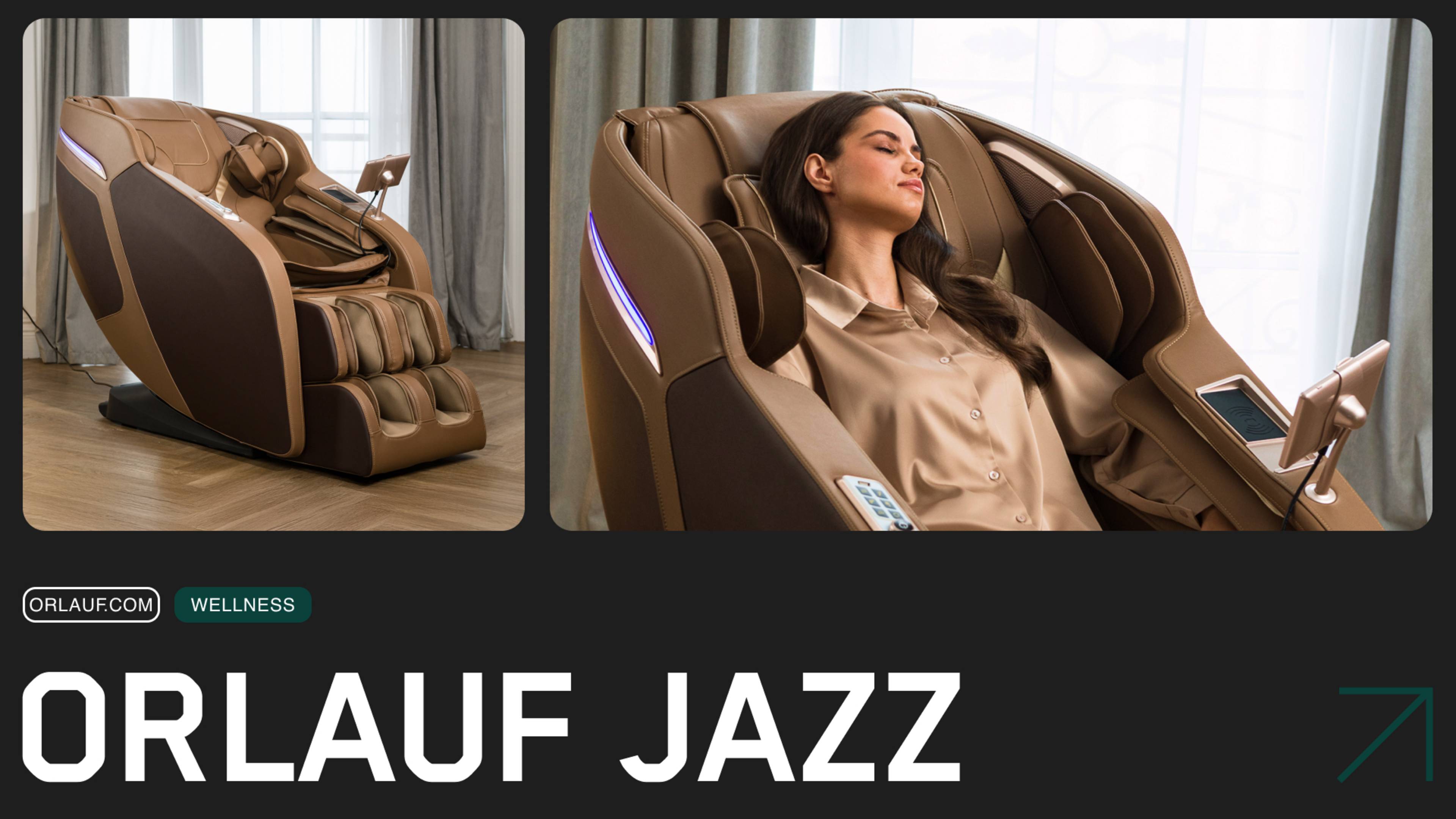 Orlauf Jazz — массажное кресло для тех, кто ценит гармонию смотреть онлайн