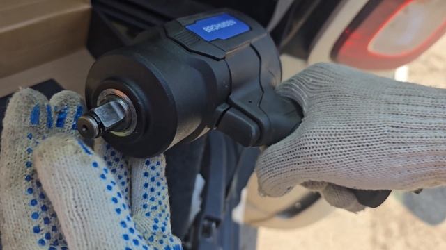 Обзор и тестирование: Гайковерт пневматический ударный BROHMDEN 1550 Нм, модель RW777 смотреть онлайн