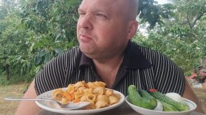 ОБЖОР ракушки с фаршем/мукбанг/еда на камеру/ем на видео/мокпанроссия/перекус