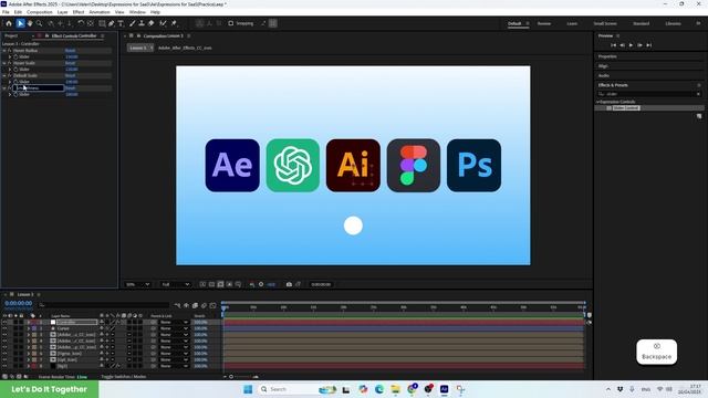 4 - Lesson 3 Advanced Hover Animation Setup смотреть онлайн