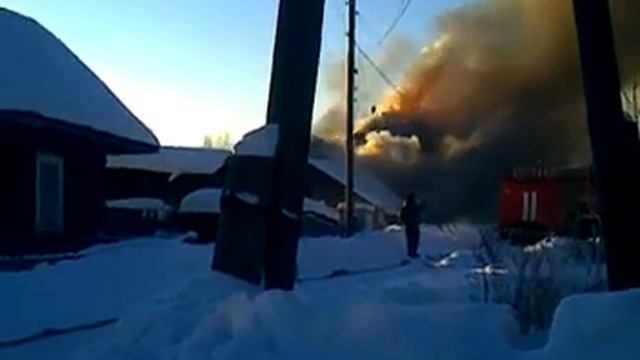 Вышний Волочёк пожар ул Асфальтовая