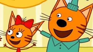 ТРИ КОТА - пазл - Развивающий мультик для детей