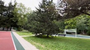 Обзор территории санатория Амакс Орбита Ольгинка! Дышим воздухом чистым и гуляем