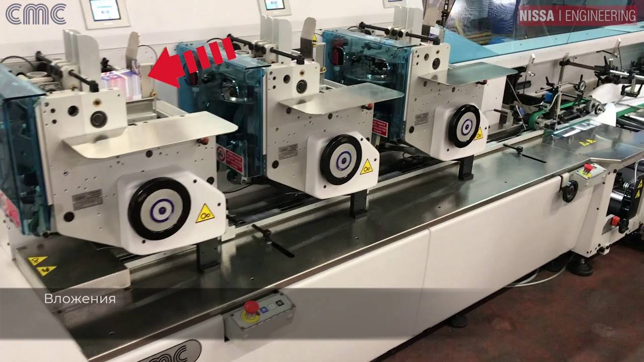 Конвертовальная машина CMC JWR 30K от НИССА ИНЖИНИРИНГ смотреть онлайн