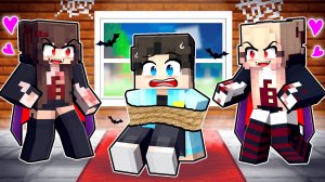 😱 Майнкрафт но Меня Схватили Яндере Вампиры!