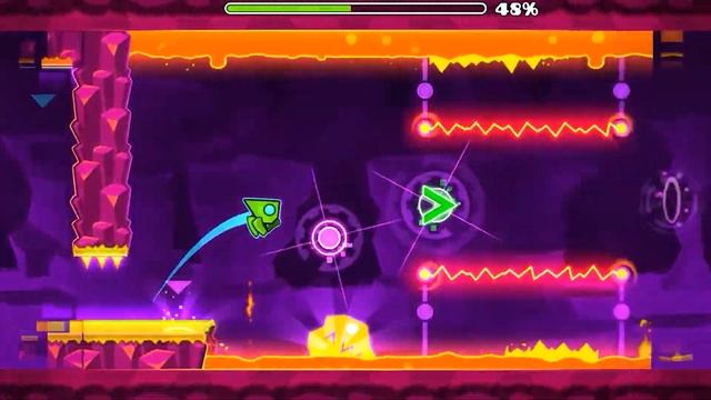 Geometry Dash – Fingerdash 100% All Coins смотреть онлайн