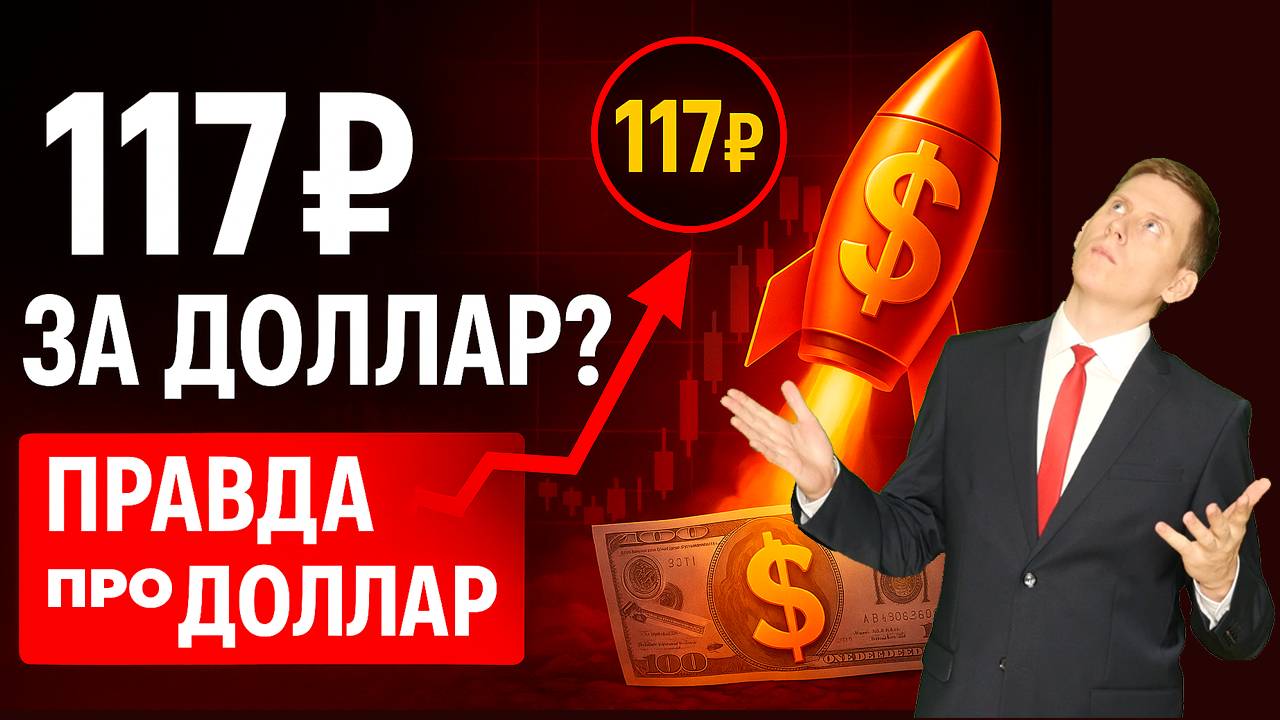 ФНБ почти пуст! 117₽ за 1$ до конца лета? Прогноз курса доллар-рубль на июнь-июль 2025 смотреть онлайн