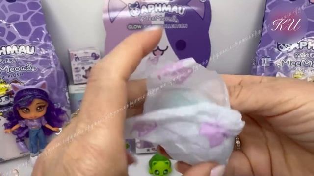 РАСПАКОВКА ИГРУШЕК - Огромная коллекция плюшевых загадочных игрушек APHMAU MeeMeow