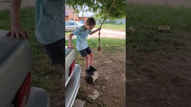 трюки на канате