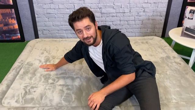 Обзор надувной кровати Bestway Snugable Top (2021) смотреть онлайн