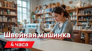 Звуки для соседей - швейная машинка