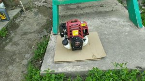 Замена двухтактного двигателя бензокосы на четырехтактный Honda GX35