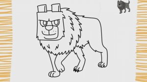 Как нарисовать ВОЛКА в MINECRAFT