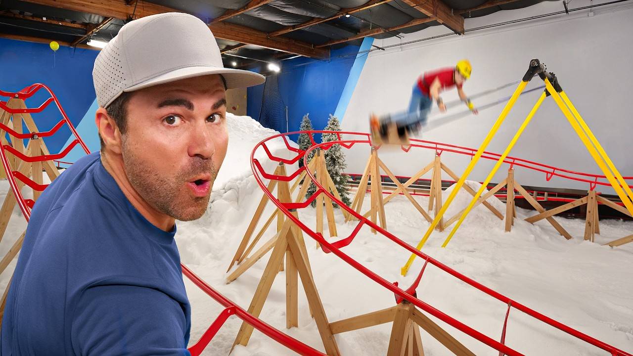 Я Построил Аттракционы В Своей Лаборатории (Марк Робер НАСА | Mark Rober NASA) смотреть онлайн