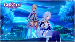 ГЕНШИН - ЗАДАНИЕ ЛЕГЕНД СКИРК / ВСЕ КАТ СЦЕНЫ /РАЗГОВОР/ ПЕСНЯ/ ТРЕНИРОВКА /ЯПОНСКАЯ ОЗВУЧКА С ЛЮМИН