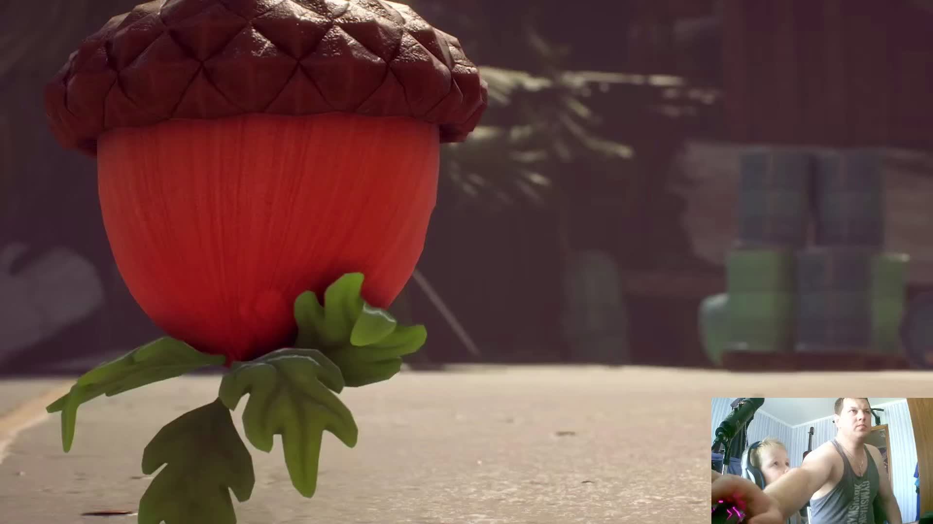 Зомби против растения PlantsvsZombies  Игруны в игре #jfpro #plyy #ea #битва #игруны #ромчик #папчик