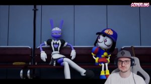 Джекс и Рагата - Брат и Сестра ► "Удивительный Цифровой Цирк" ( Содерлинг ) | Реакция