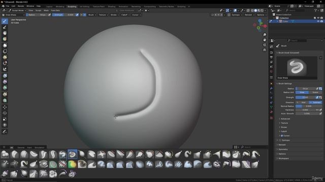 66 - 161 Sculpt Mode Overview смотреть онлайн