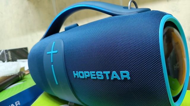 КОЛОНКА HOPESTAR A86 самая новая последняя версия синего цвета 450 Ватт 🔥 Видеоотчет ул. Генерала Б смотреть онлайн
