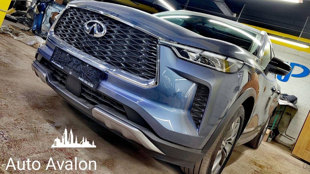 Крупный проект пошива салона на INFINITY от компании AUTO AVALON