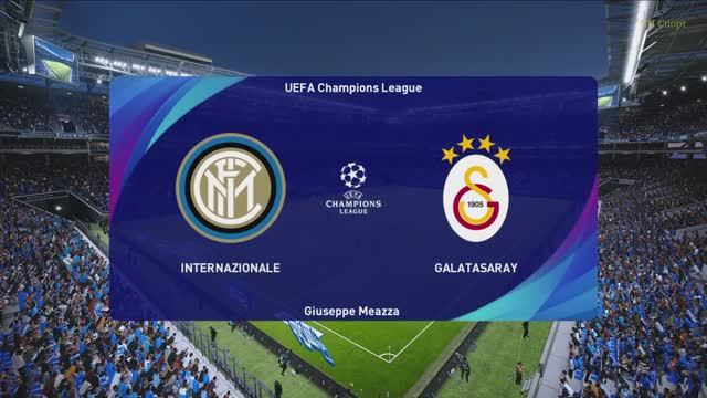 ЛЧ. Интер - Галатасарай.  3тур. Группа H.