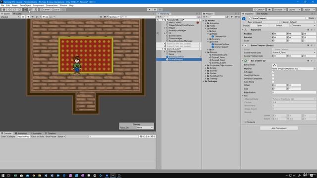 39 - Create A New Farmhouse Cabin Scene - Unity 2D Game Developer Course Farming Rpg смотреть онлайн