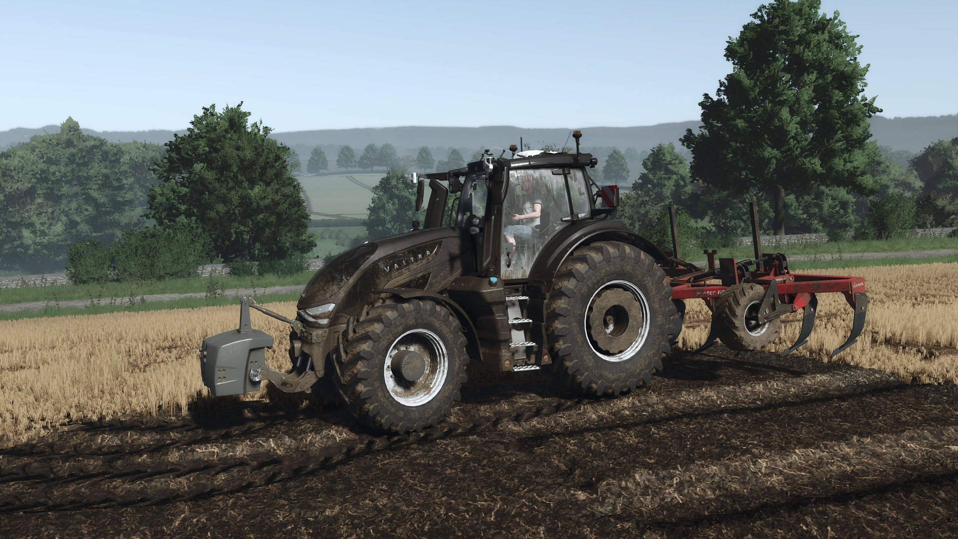 FS25 / Подпочвенное рыхление VALTRA S416, уборкам пшеницы Claas Lexion 600, FENDT 615LSA/930TM смотреть онлайн