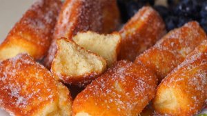 15 минут и бесподобный завтрак готов. Пышные творожные батончики