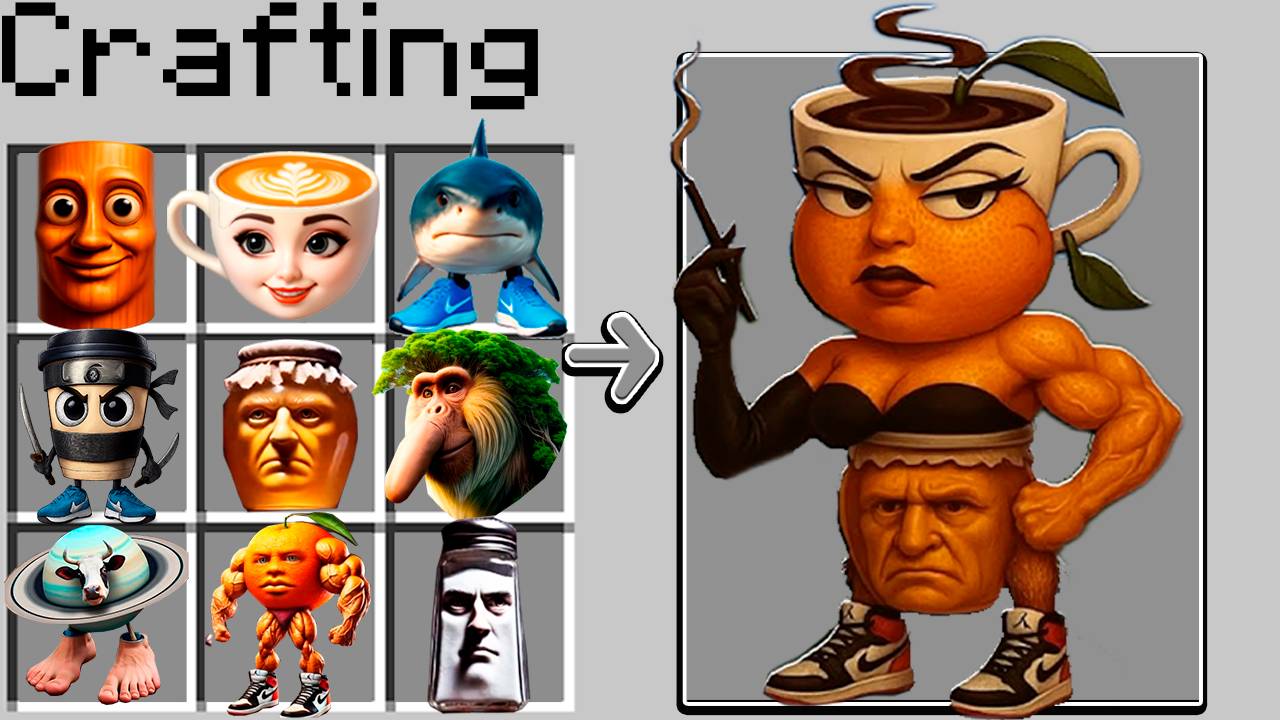 😱 Как СКРАФТИТЬ НОВОГО БРЕЙНРОТ ЖИВОТНОГО В МАЙНКРАФТ ? СЕКРЕТНЫЙ КРАФТ МЕМ БРЕЙНРОТ ЖИВОТНЫЕ смотреть онлайн