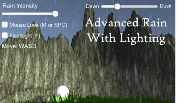 Asset Unity - Rain Maker - 2D and 3D Rain Particle System for Unity смотреть онлайн