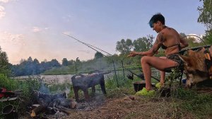 Ищу ГДЕ ПОЛОВИТЬ. Дорогу развезло. РЫБАЛКА С ФИДЕРОМ в укромном месте. ЯЗЬ! #504