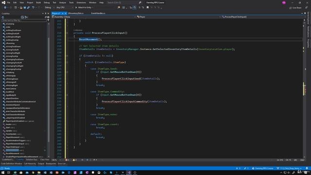 47 - Click Drop Items - Unity 2D Game Developer Course Farming Rpg смотреть онлайн