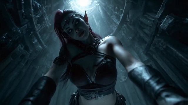 Drukhari – Shadows Of The Void _ Warhammer 40K Cinematic _ AI Music Clip