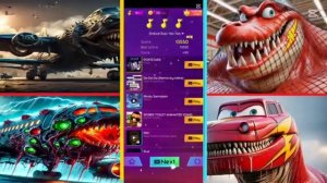 ЗАРАЖЕННОЕ НЕБО 🆚 Маккуин ЗАРАЖЕННОЕ НЕБО Маккуин Анаконда Маккуин  Прыгает по плиткам