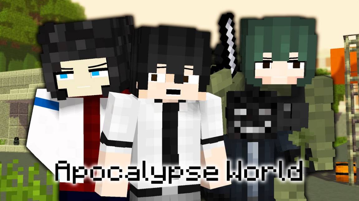 Мир Апокалипсиса Майнкрафт смотреть онлайн